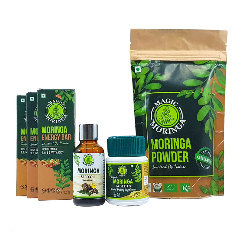 Organic Moringa Health Combo