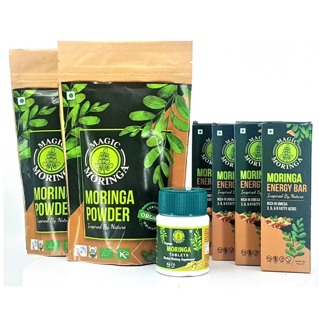 Magic Moringa Muscle Gain Combo